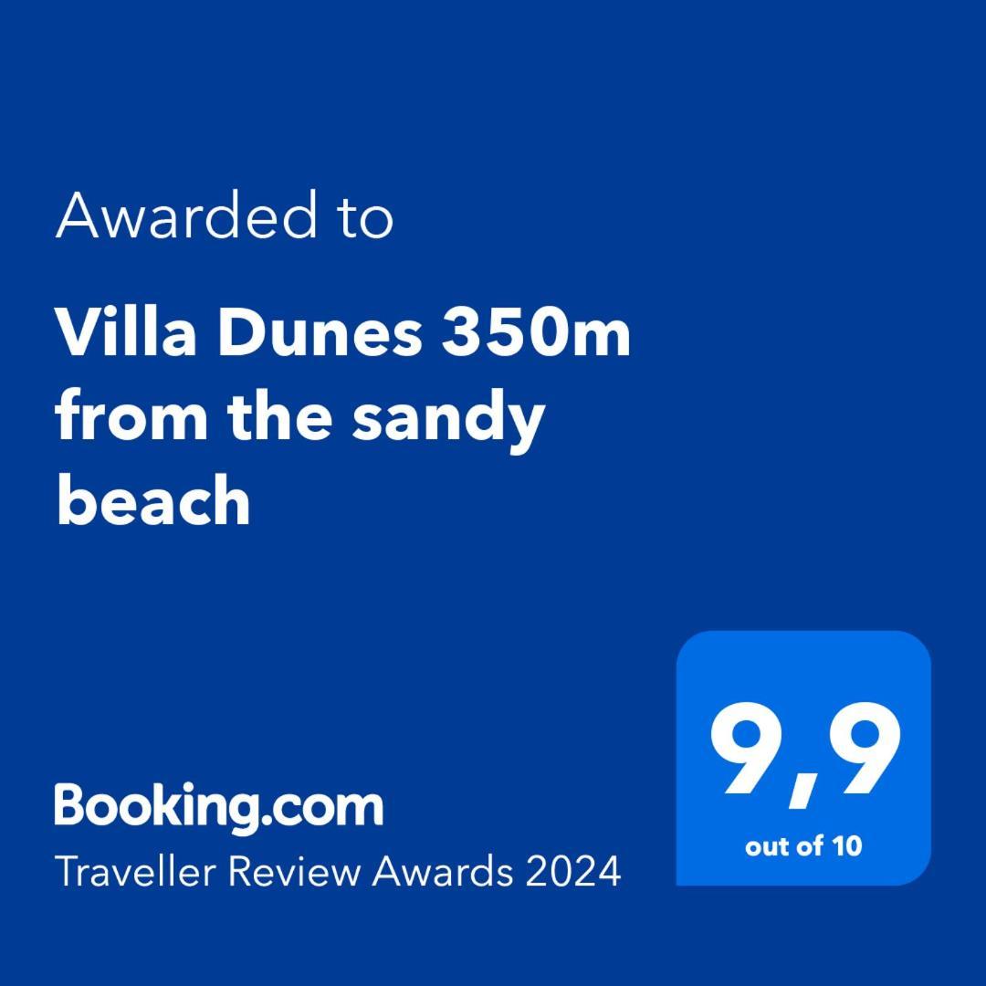 Villa Dunes 350M From The Sandy Beach Καλογριά Εξωτερικό φωτογραφία